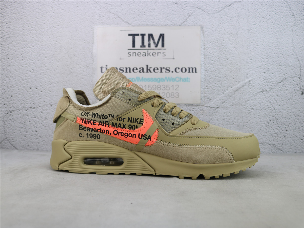 Off-White x Nike Air Max 90 Desert Ore AA7293 200